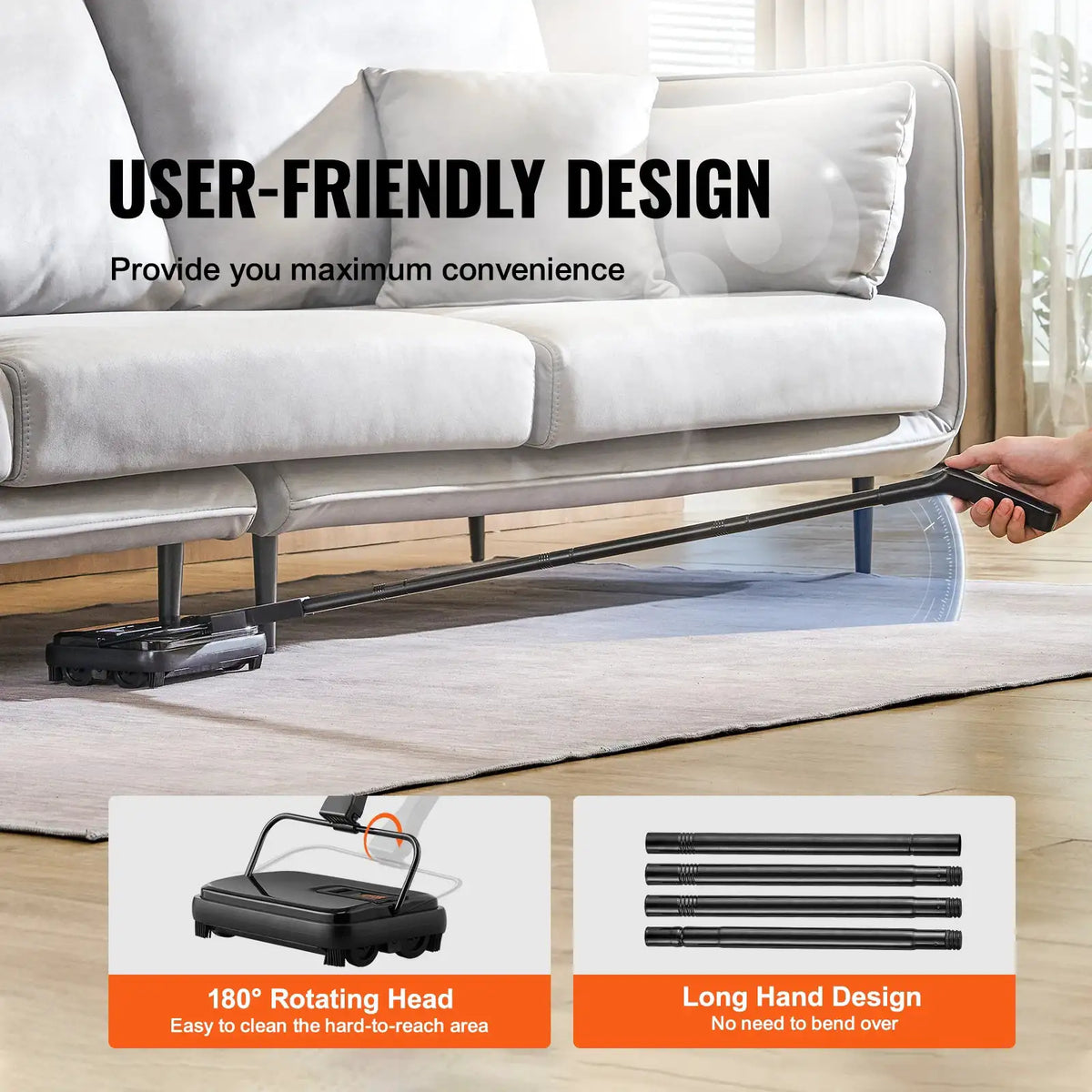 SucceBuy Manual Carpet Sweeper For Home — product image 5