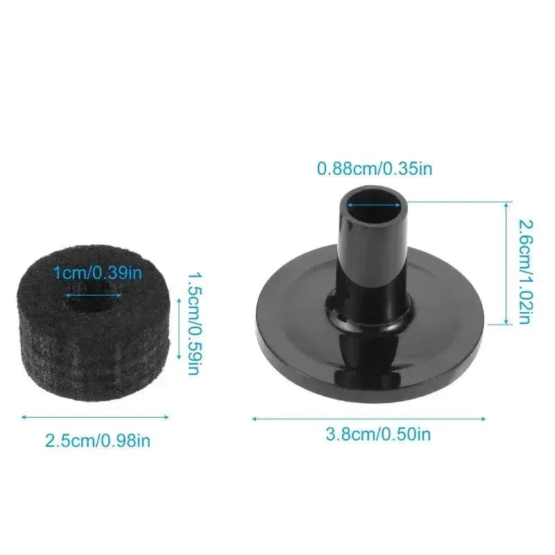 8 Pcs Cymbal Stand Felt Washer Sleeves Kit for Drums