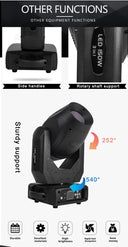 150W/160W/200W Versatile 3-in-1 LED Moving Head Light