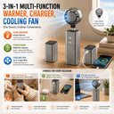 Portable Hand Warmer Fan Power