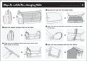 Diaper Bag For Moms Travel Folding Crib
