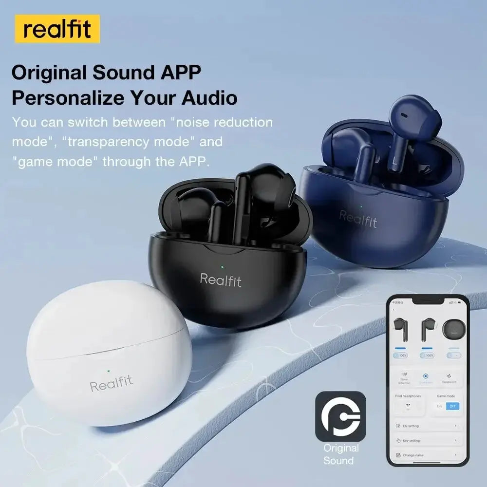 Realfit F2 Pro ANC Wireless Earbuds With Noise Cancellation