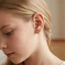 Mula Sterling Silver Girls Earrings