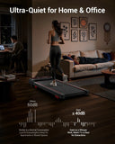 UMAY Under Desk Walking Pad Treadmill LED Display Home Office