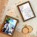 Cozy Glow Photo Frame Lamp For Anime