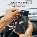 Men Smart Wallet AirTag Case With Credit Card Holder