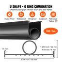 U Shape Garage Door Rubber Seal