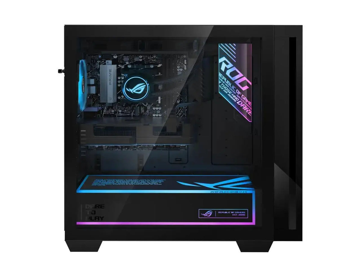 Asus Gaming Desktop Pc Gm700Tz-Ns776 Amd Ryzen 7 9800X3D 32Gb Ddr5 1Tb Nvme Ssd Amd Radeon Rx 9070 Xt Windows 11 Home