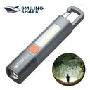 Smiling Shark Outdoor Flashlight Strong Light Mini Lamp