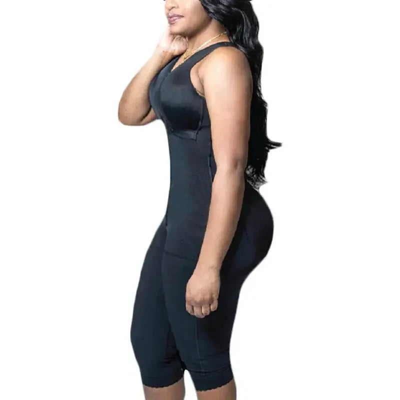 High Compression Fajas Bodysuit With Tummy Control Shapewear