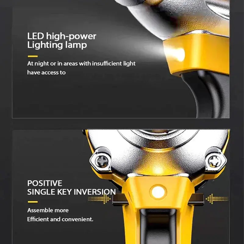 Electric Goddess Half Inch High Torque Wrench Tool