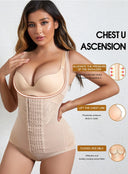 Waist Trainer: Corset Push Up Slimming Belt Bodysuit