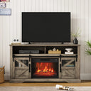 Wooden Electric Fireplace