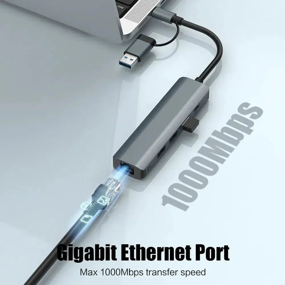MacBook Pro USB C Hub Multiport For Seamless Connectivity