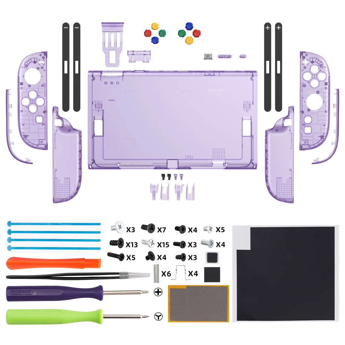eXtremeRate DIY Replacement Shell Buttons
