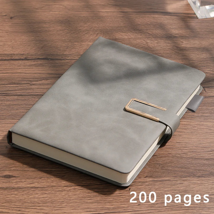 A5 Soft Leather Cover Notebook