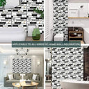 3D Brick Wall Stickers Easy Install