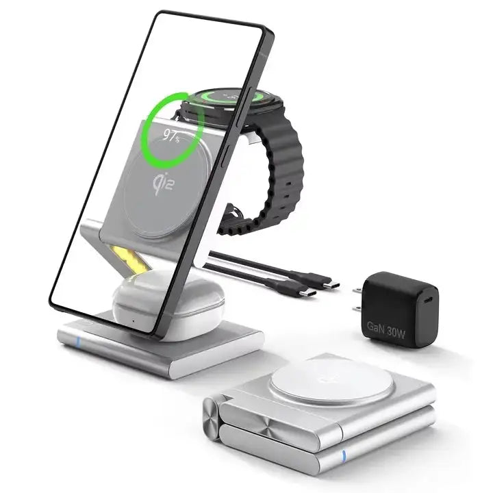 Magnetic Foldable Wireless Charger — product view 8