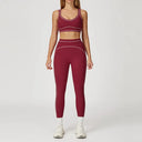 Athletic Yoga Set 2Pcs Women - Gym Run Stretchwear