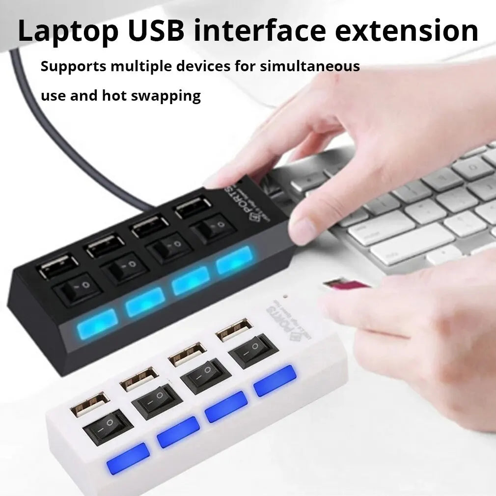 USB Hub Easy Connections