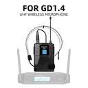 G MARK Wireless Mic - Clear Audio Live Capture