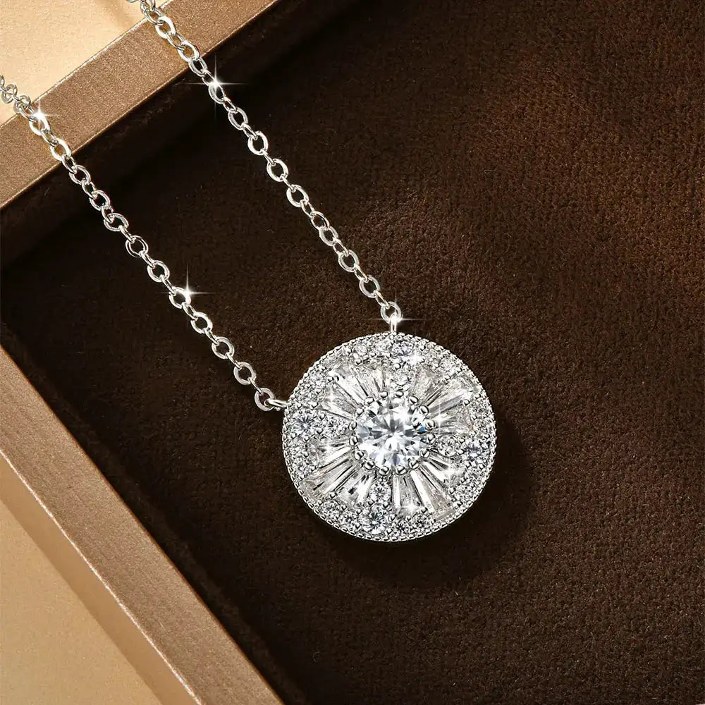 Premium Gold Filled Moissanite Necklace — product image 2