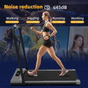 Foldable Electric Desk Treadmill Home Use Walking Pad Stay Fit