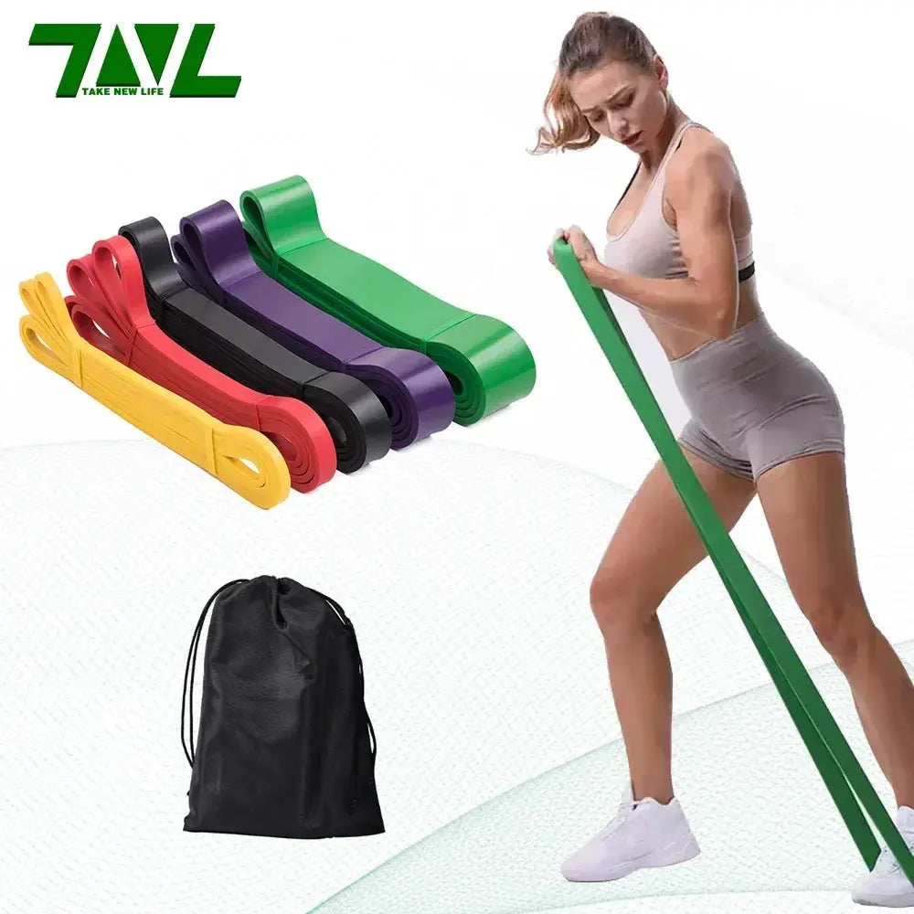 Durable Latex Resistance Bands For Full Body Fitness