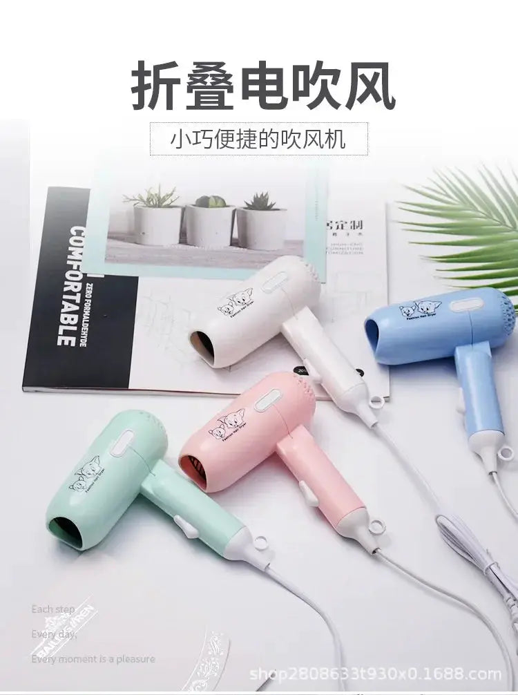 Fashion Mini Folding Hair Dryer 400W For Travel Portable