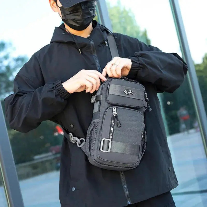 Chest Bag For Men Large Capacity Casual Travel Bag
