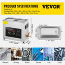 SucceBuy Upgraded Ultrasonic Cleaner Lave-Dishes Portable Washing