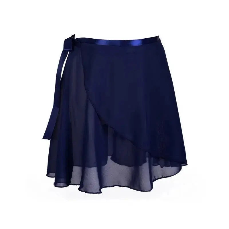 Elegant Ballet Chiffon Skirt And Floral Leotard Dance Wear