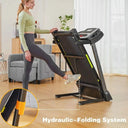 Compact Incline Walking Pad Treadmill 4 Percent Slope Under Desk