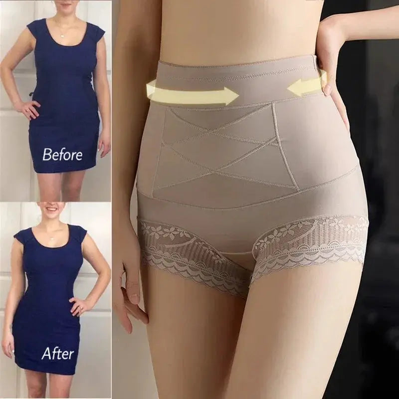High Waist Shapewear Briefs For Women Seamless Body Shaping