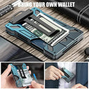 Men's Slim Aluminum Wallet Rfid Blocking