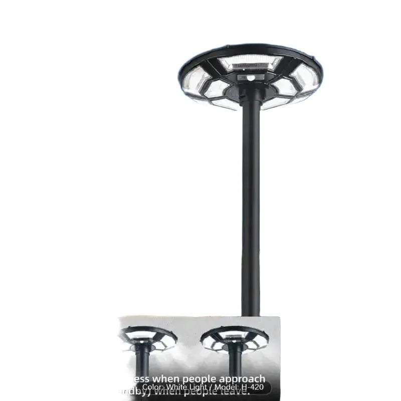 Solar LED UFO Light With Remote — product view 1