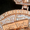 Gold Plated Iced CZ Hip