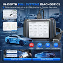 XTOOL D8S V2.0 Automotive Diagnostic Tool Online ECU Coding Topology Map Key Programming Car Scanner with 42+ Resets FCA CAN FD