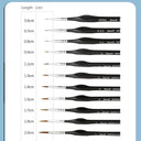 Weasel Hair Art Brushes Set For Versatile Painting
