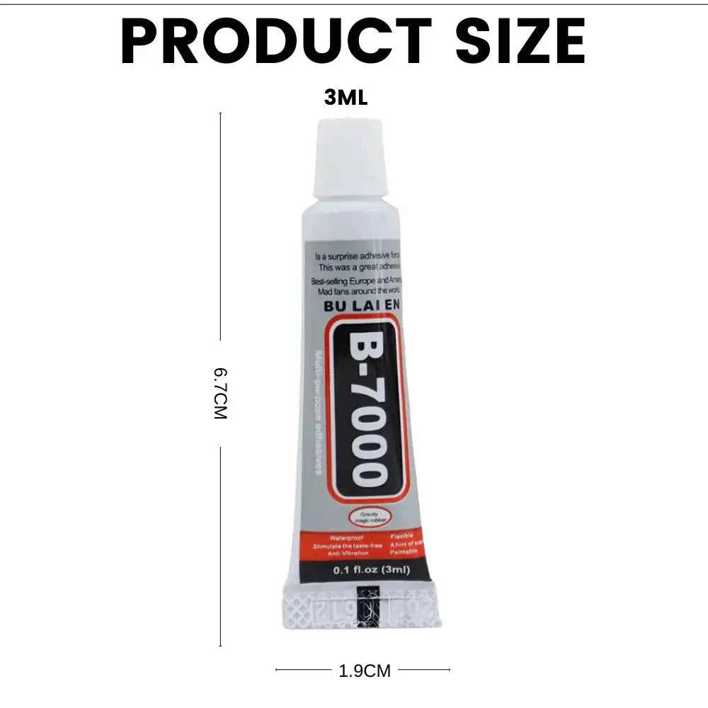 B7000 3ML Clear Phone Repair Adhesive 5 10 20 50 Pieces