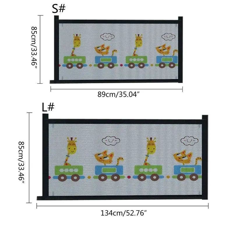 Pet Safety Gate Mesh Fence For Kids And Pets Security