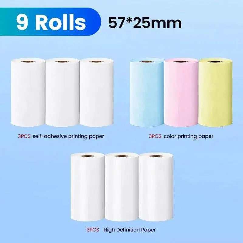 Olaf Camera Printer HD Paper Set For Mini Printer Bundle