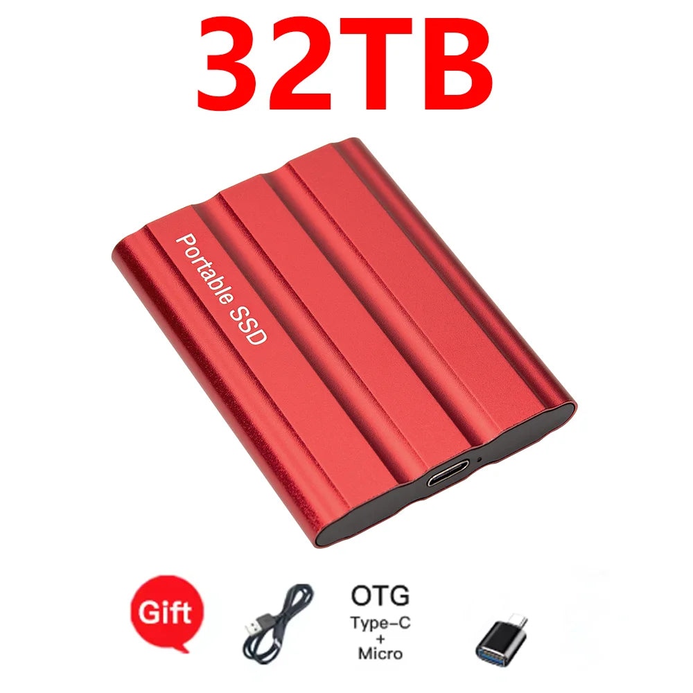 Portable USB External SSD Drive