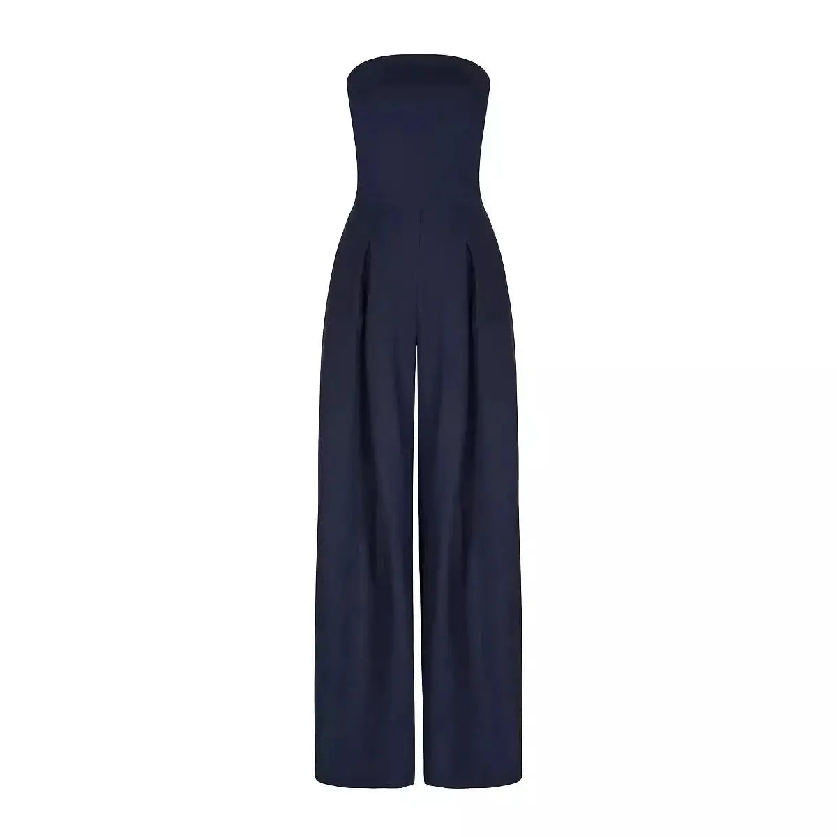 Womens Strapless Backless Jumpsuit Bodysuit Slim Fit Evening - OurLum.com