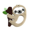 Silicone Cartoon Animals Train Teether Jewelry Making Kit