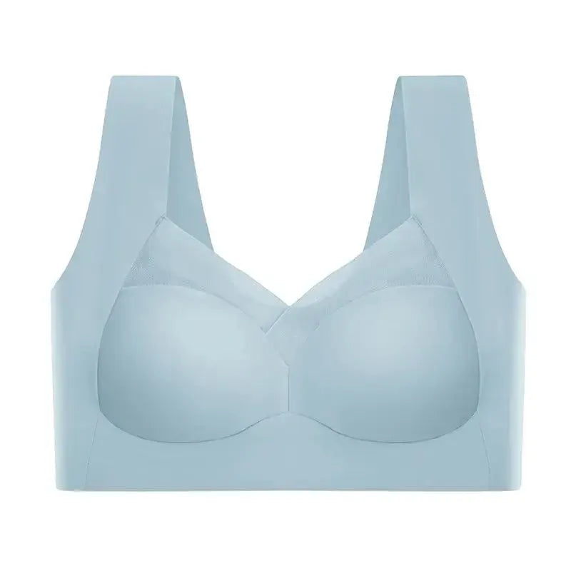 Traceless Summer Ice Silk Bra For Women Support Anti Sag