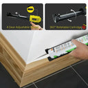 Drip-Free Caulking Gun with LED Light