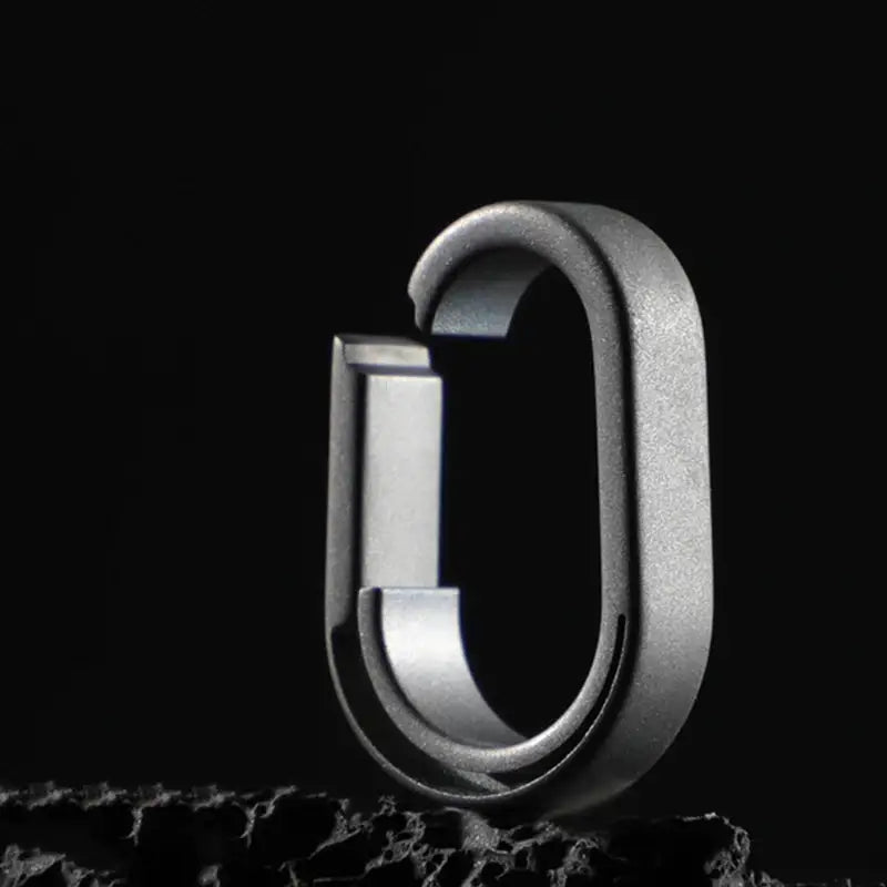 Creative Mini Car Key Chain Connection Buckle Super Light Titanium Quick Detachable Keychain Connecting Ring EDC Accessories
