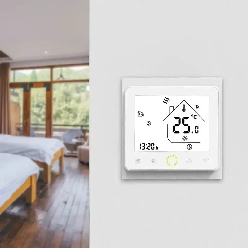 MOES WiFi Water/Electric Floor Heating Thermostat Gas Boiler Temperature Controller Smart Alexa Tuya Google Voice Zigbee Control