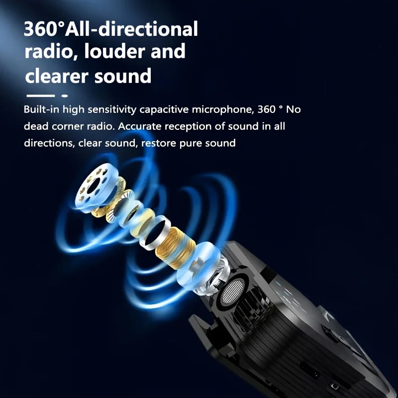 Professional Wireless Lavalier Microphone Intelligent